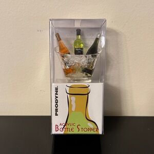 Prodyne Acrylic “Le Grand” Wine Tub Bottle Stopper
